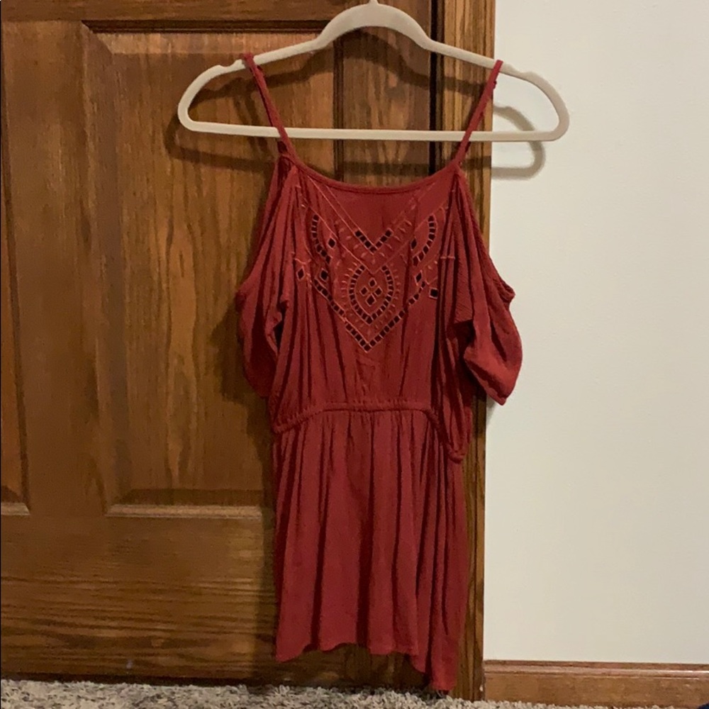 Off the shoulder tank top size Small